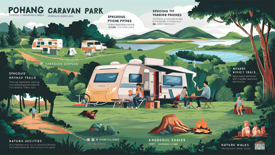 포항카라반에서의 캠핑장소 추천 및 예약 방법에 관한 글