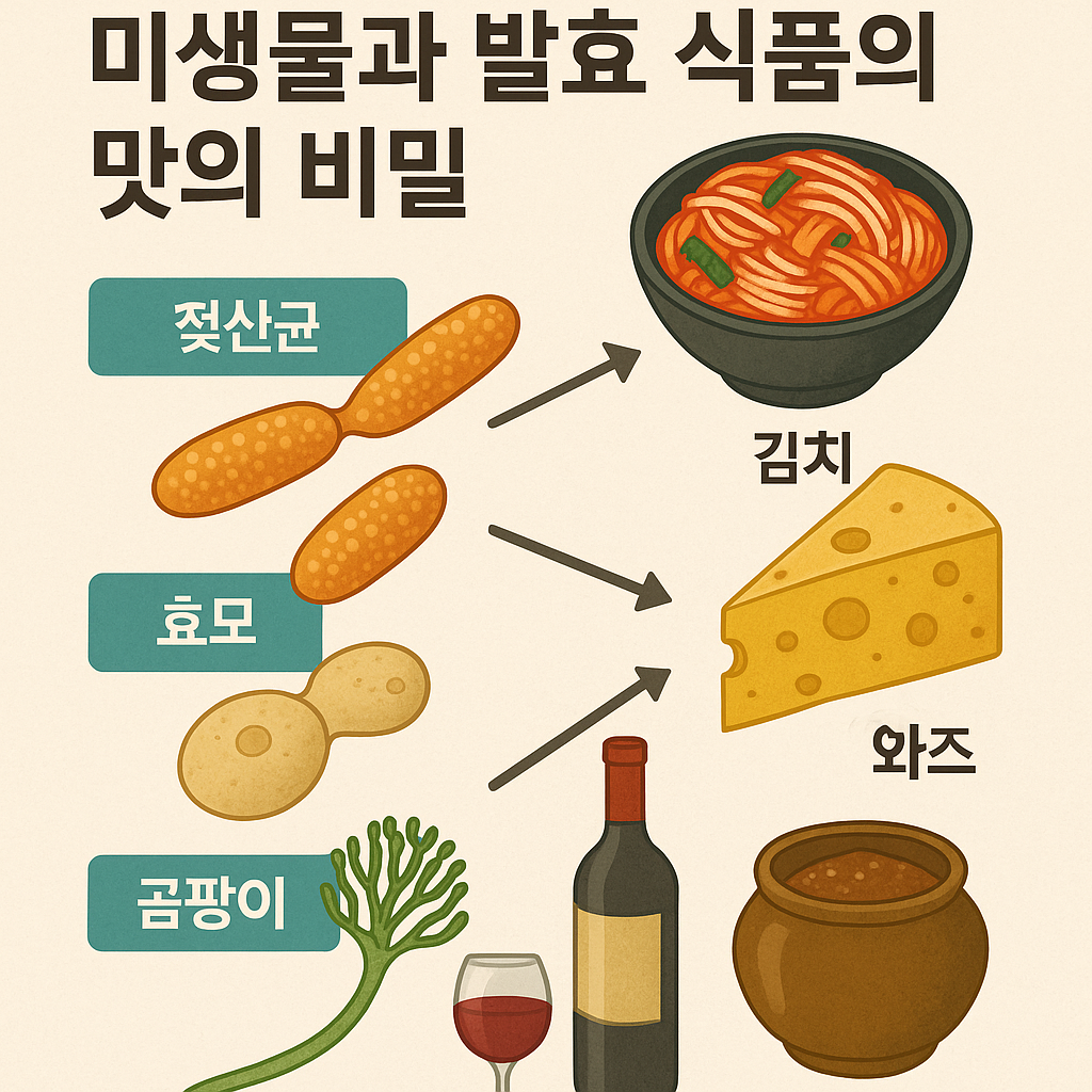 미생물과 발효 식품의 맛의 비밀 관련 사진