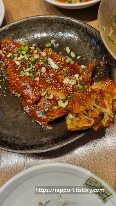 곤드레향기-4인한상-황태구이