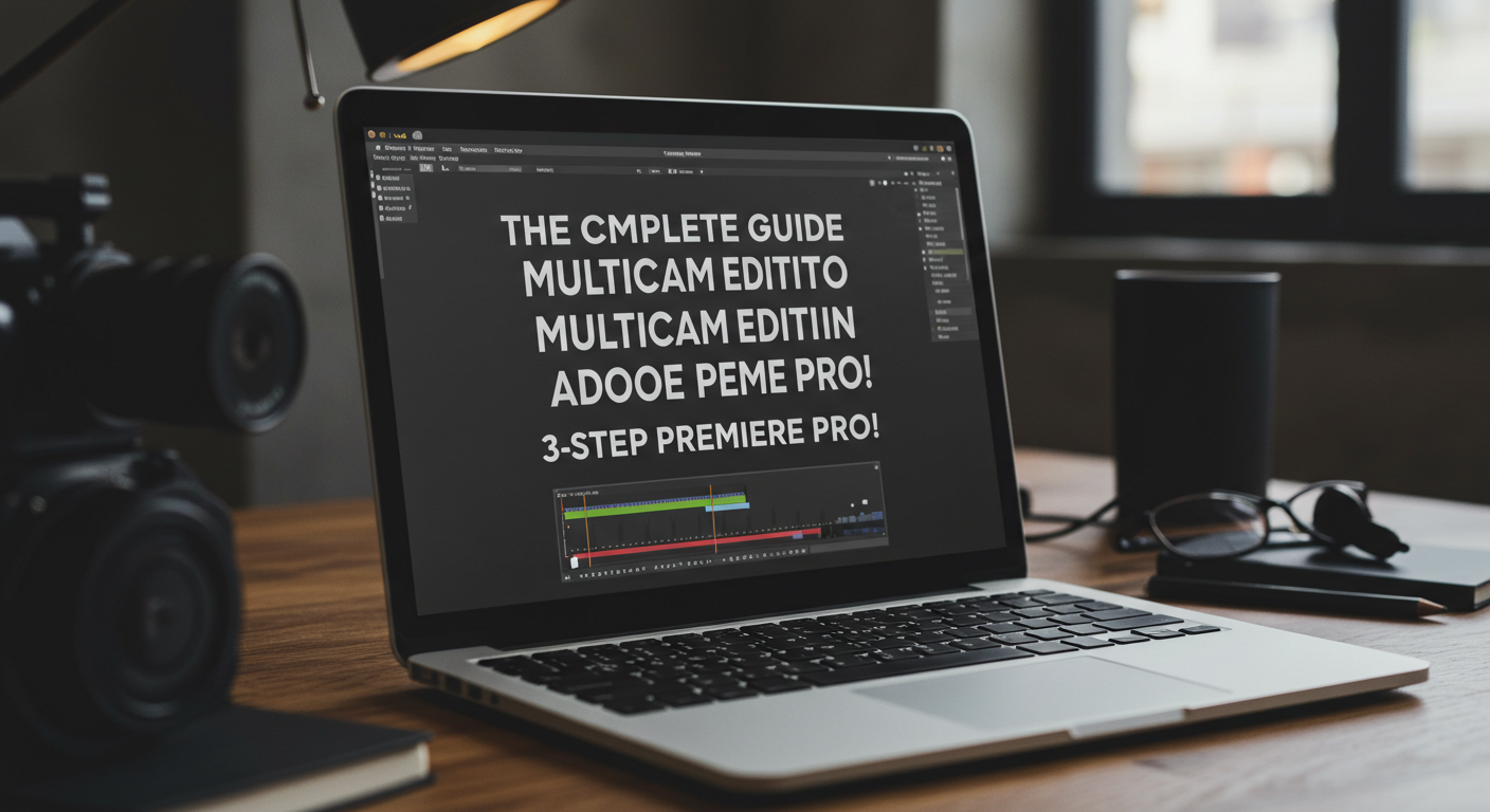 어도비 프리미어 프로 멀티캠 편집 방법 완벽 가이드! 3단계로 끝내는 꿀팁 🎬