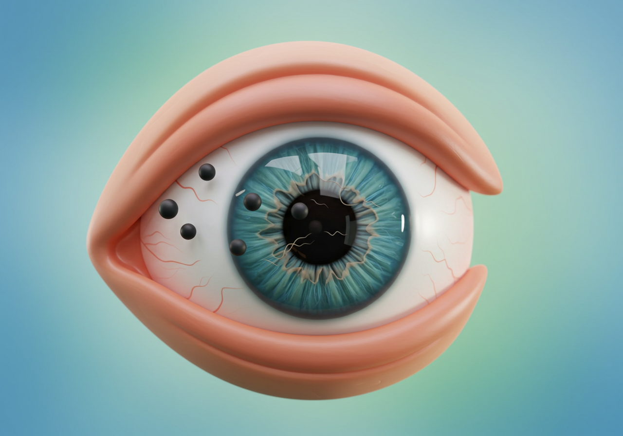 비문증 원인 7가지와 눈앞에 떠다니는 점의 비밀