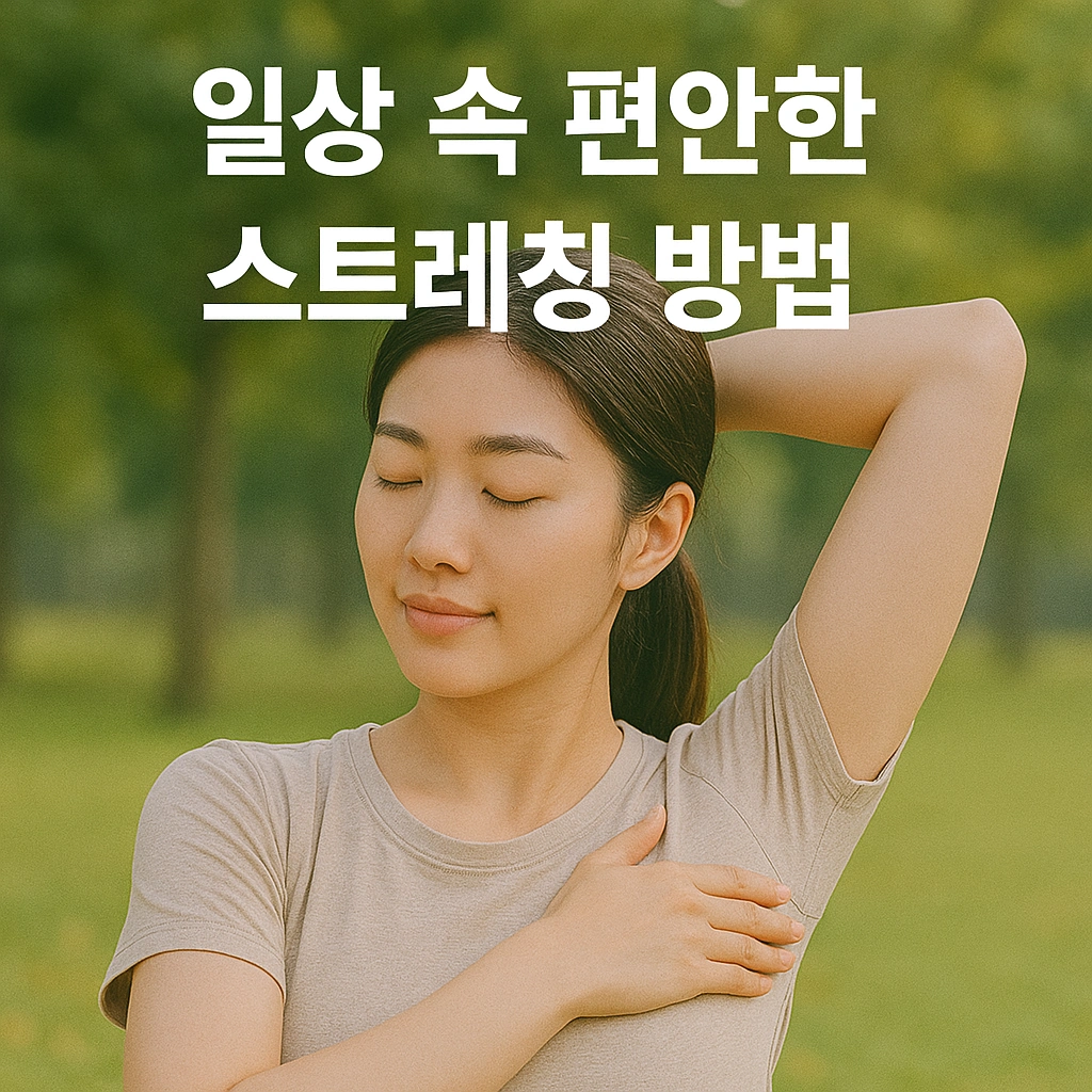 일상 속 스트레스 완화 자세 가이드