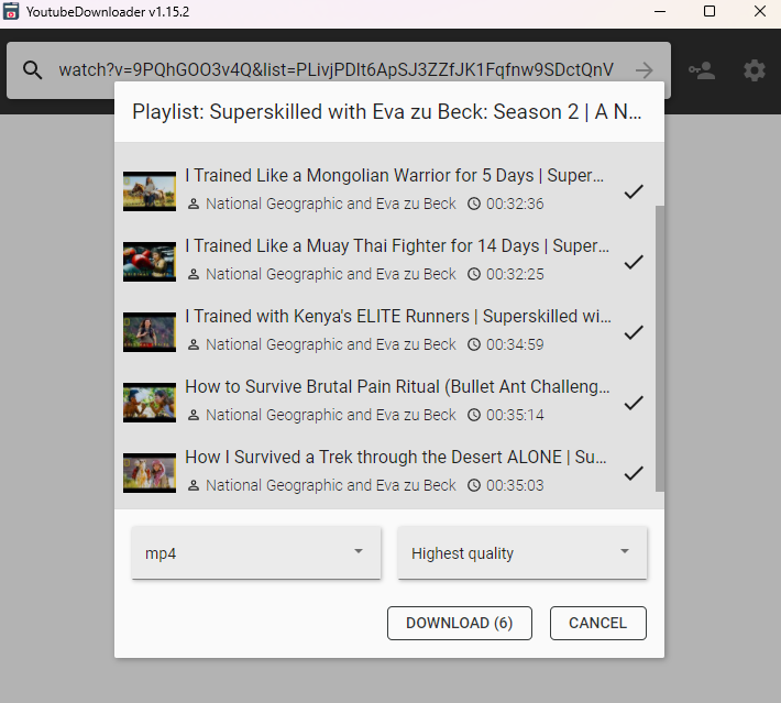 유튜브 재생목록 다운로드
