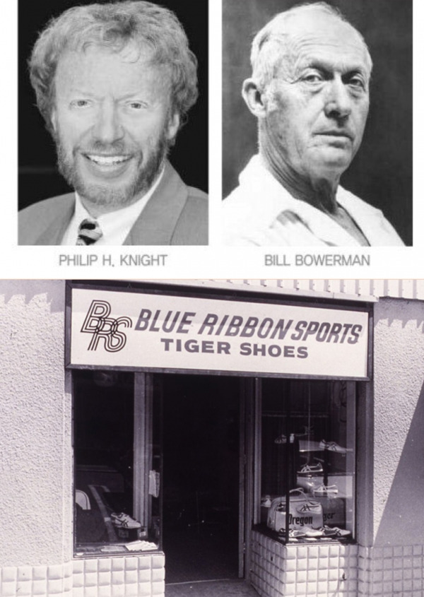 나이키의 시작과 창립자 빌바우어만,필 나이트