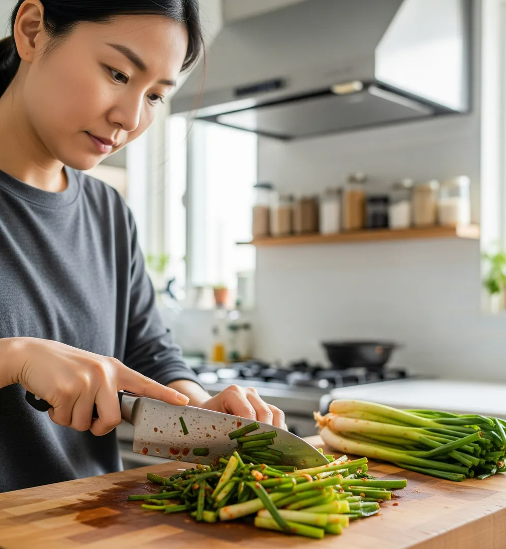 파김치 볶음밥 레시피 설명 이미지