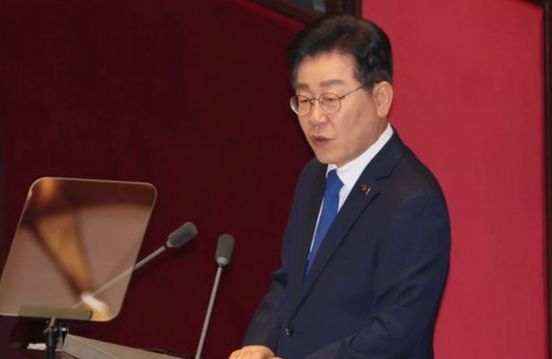 이재명 불체포특권 포기 선언과 한동훈 반응 영상