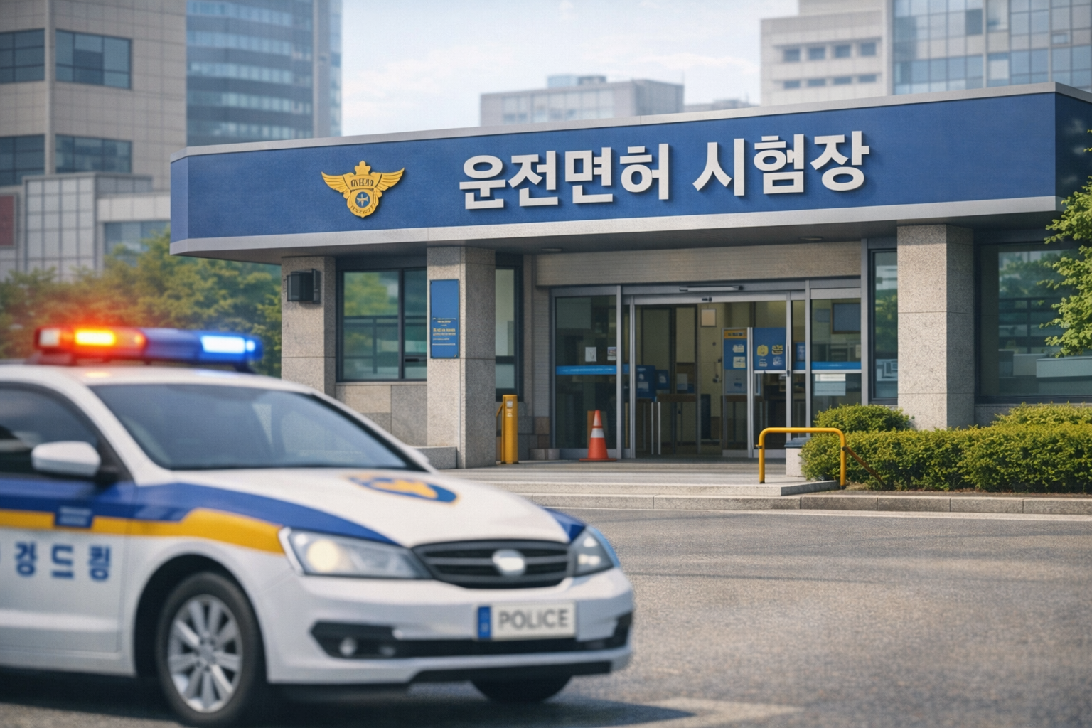 면허시험장 건물이미지