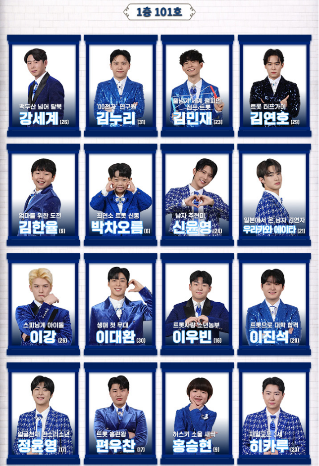 무명전설 참가자&middot;심사위원&middot;올탑 명단&middot;출연진