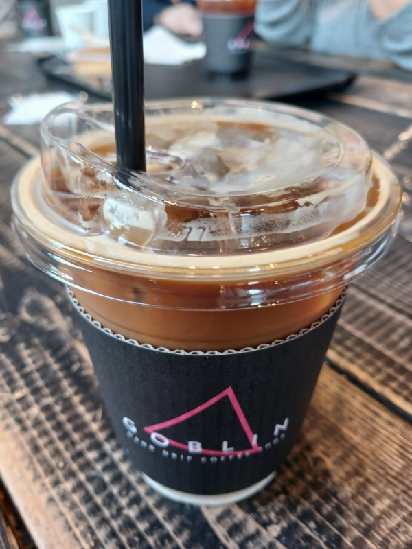 고블린 아이스 라떼