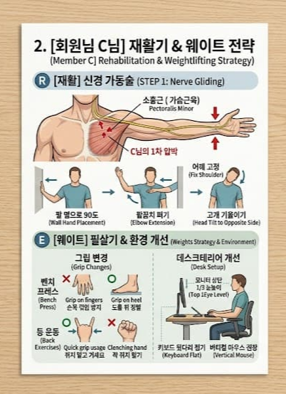 실제사례 손목증후군 케어 케이스