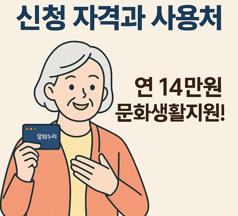 노인 문화누리카드