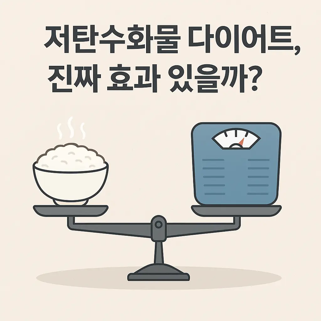 저탄수화물 다이어트 진짜 효과 있을까? 썸네일
일러스트
