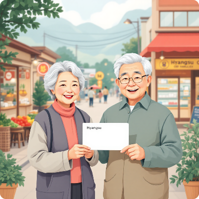 옥천군 농어촌 기본소득 이미지