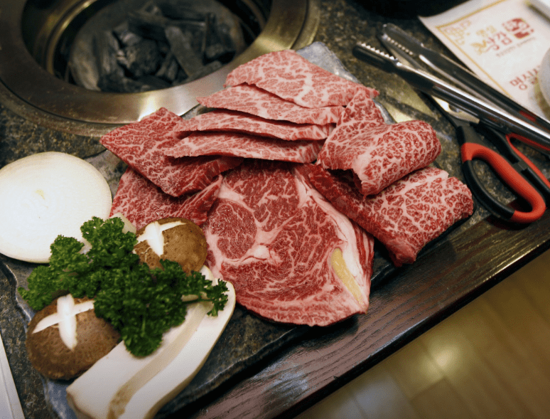 상주 맛집 "상주축산농협 명실상감한우프라자" 음식 사진