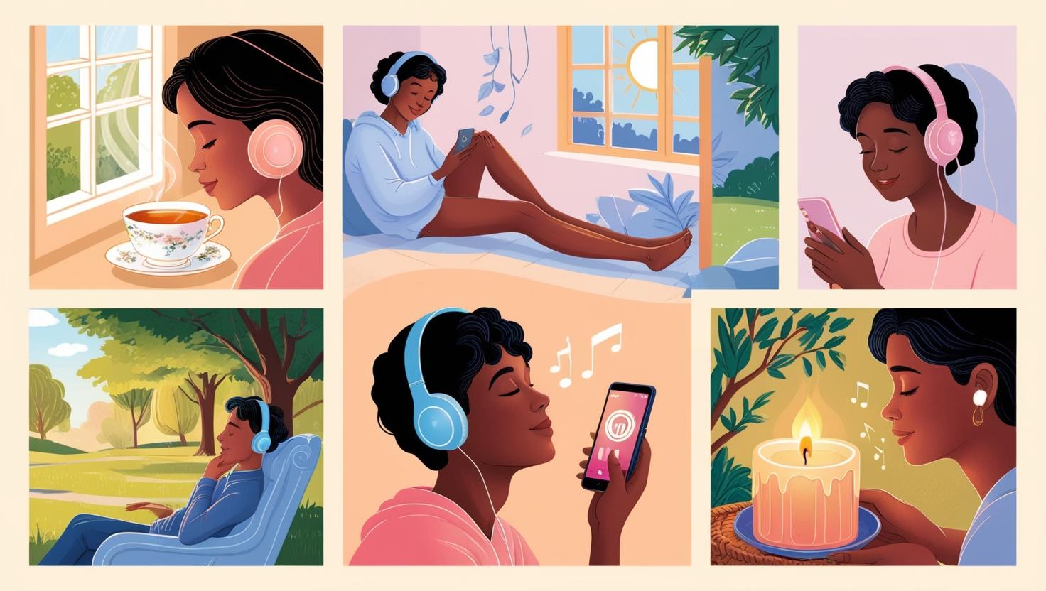 마음건강챙김그림사진