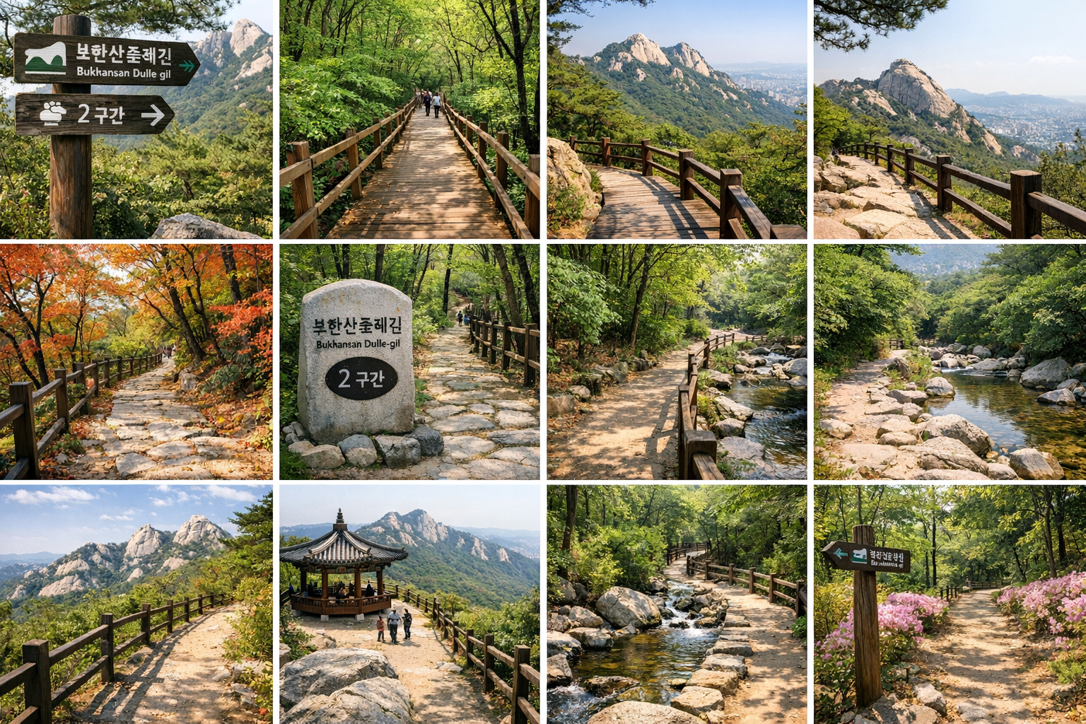 북한산 둘레길겨울 설경 추천코스