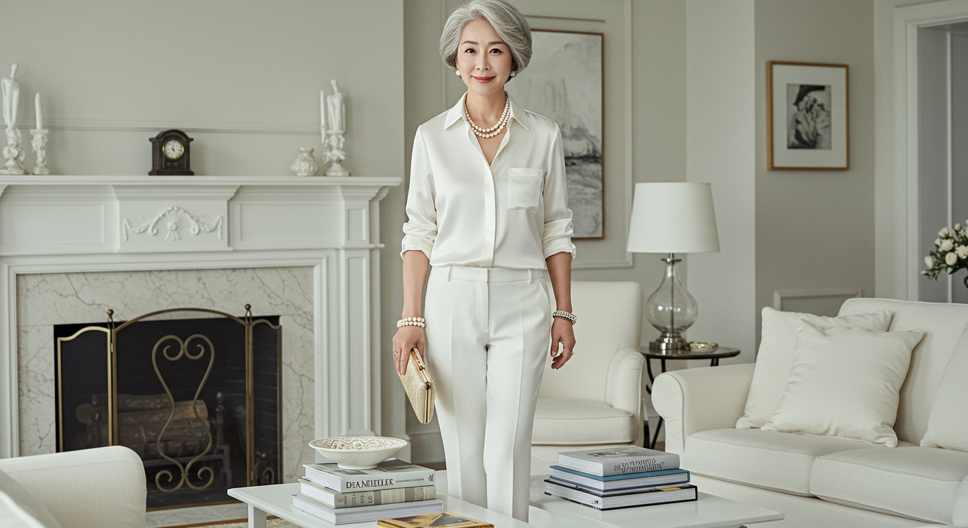 키 작은 중년여성