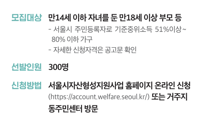꿈나래통장 신청 기간 및 방법 신청자격 만기해지 총정리