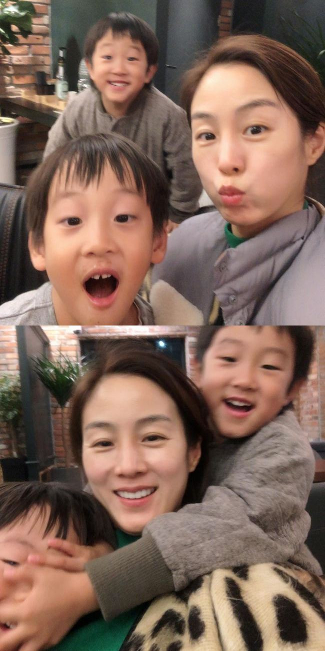 이휘재 아내 문정원, 서언 서준 근황 공개 ‘훈남 느낌’