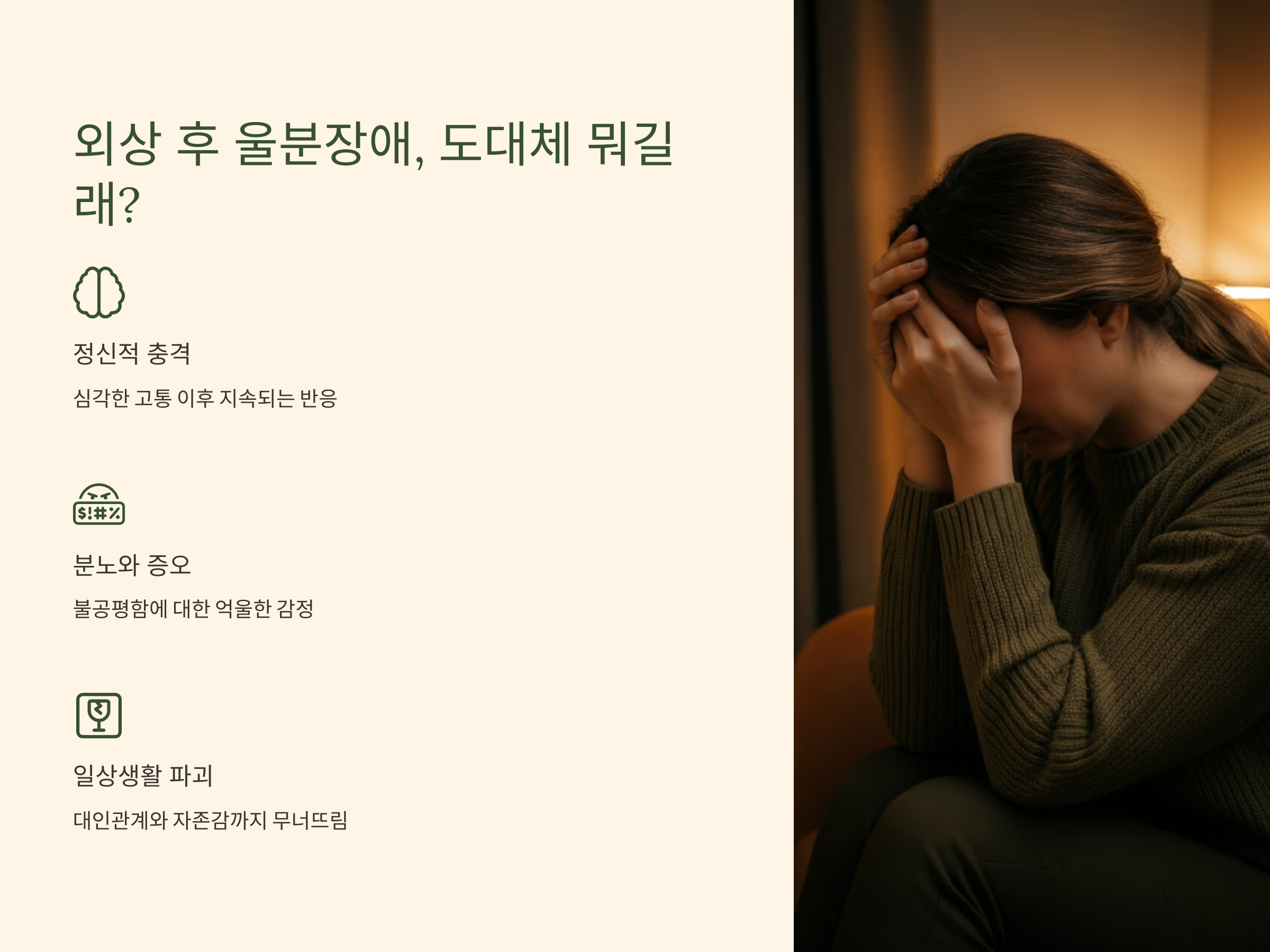 울화통 터질 때, 나도 혹시? (외상 후 울분장애)