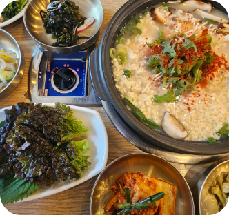 기다려야제맛 초당두부 순두부전골 강릉 맛집