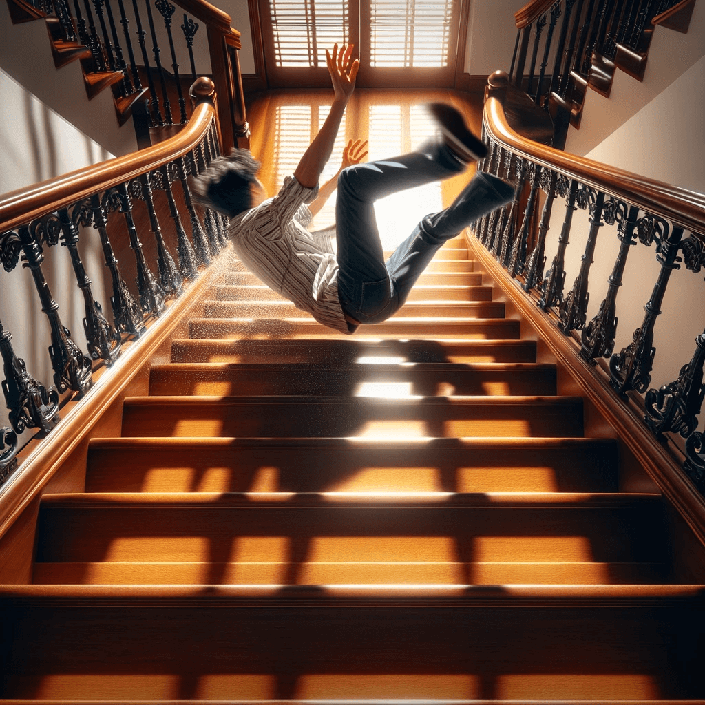 계단에서 떨어지는 꿈 해몽 해석