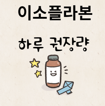 이소플라본 하루 권장량