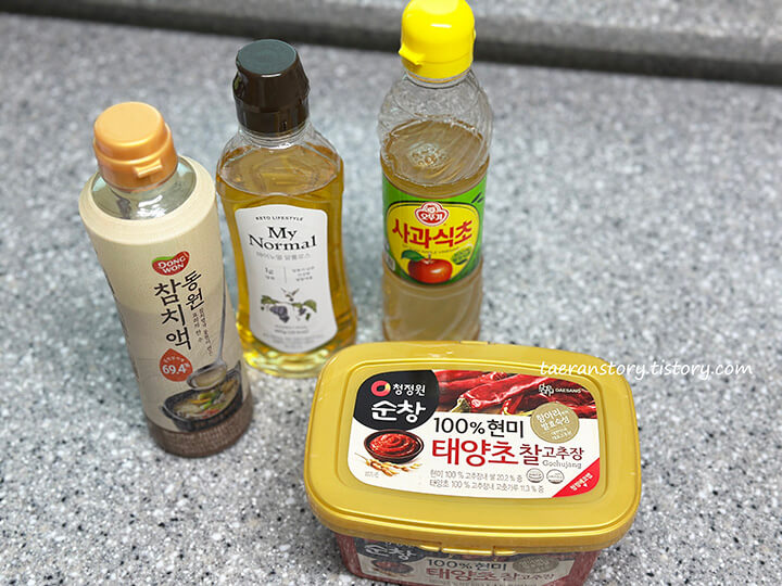 초고추장-재료