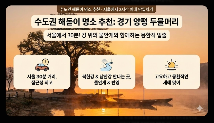 2026년 해돋이 명소 순위 TOP10