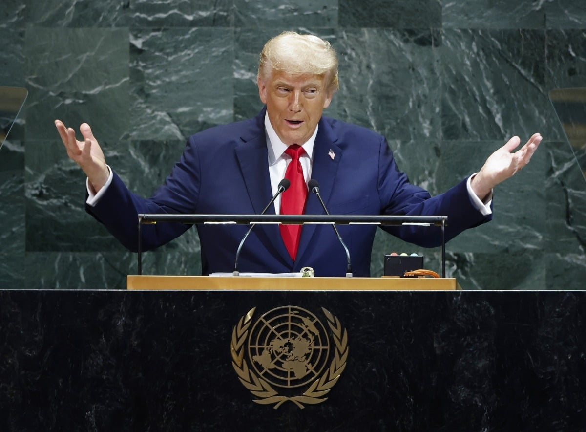 도널드 트럼프 미국 대통령.