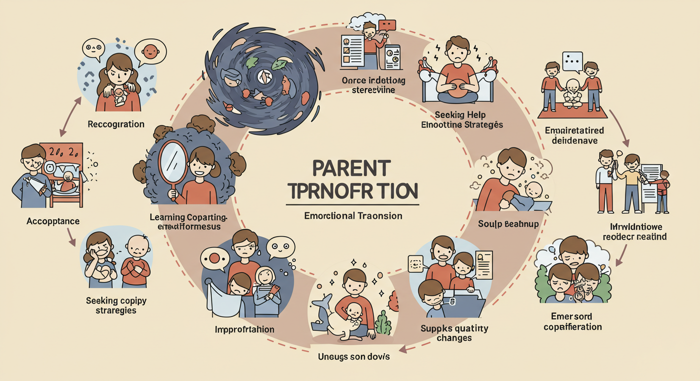 육아 스트레스 관련 그림