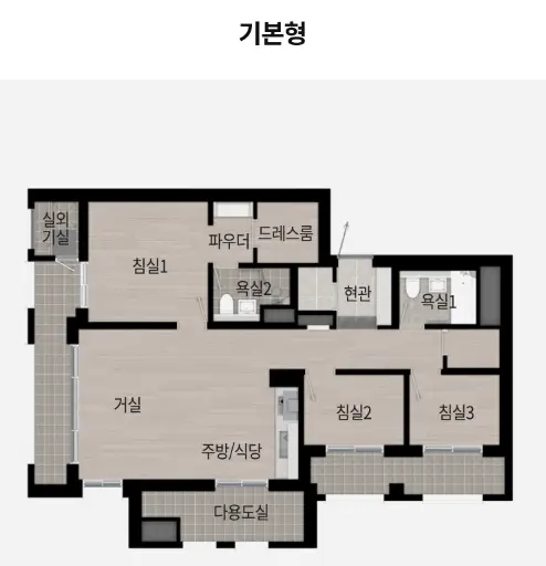 84㎡D-평면도-기본형-사진
