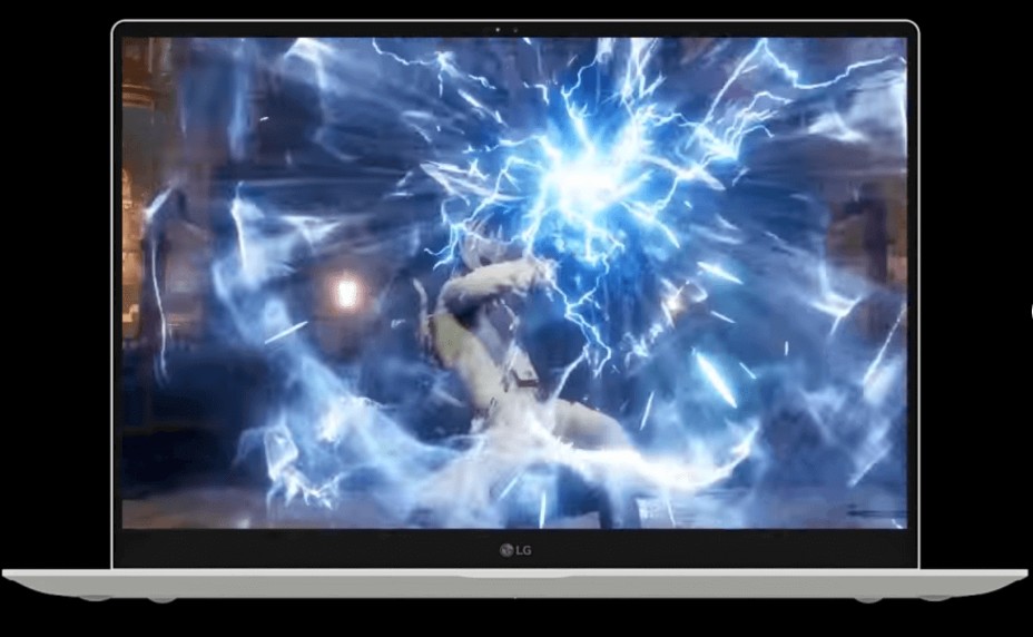 LG그램 Pro 외장 그래픽으로 고사양 게임 실행 장면 이미지