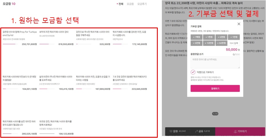 같이가치 기부방법