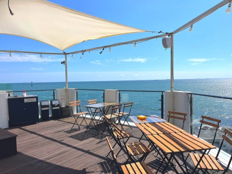 부산 바다뷰 맛집, 청사포 바다라면 카페