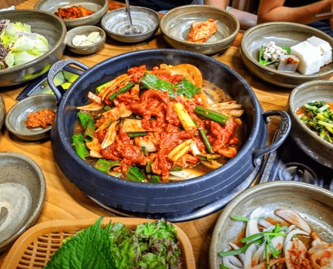 성주 맛집 "새불고기식당" 음식사진