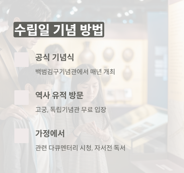 기념방법