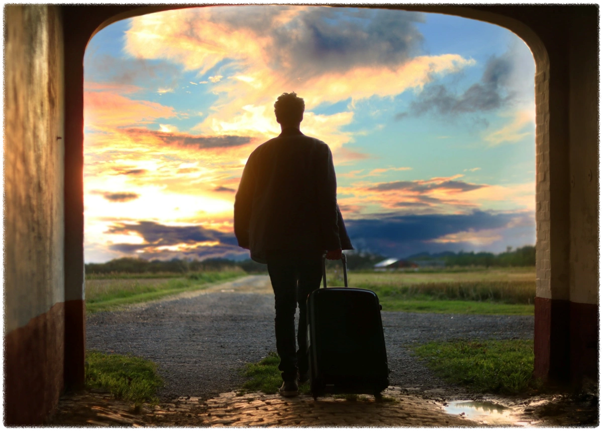 여행을-떠나는-남성