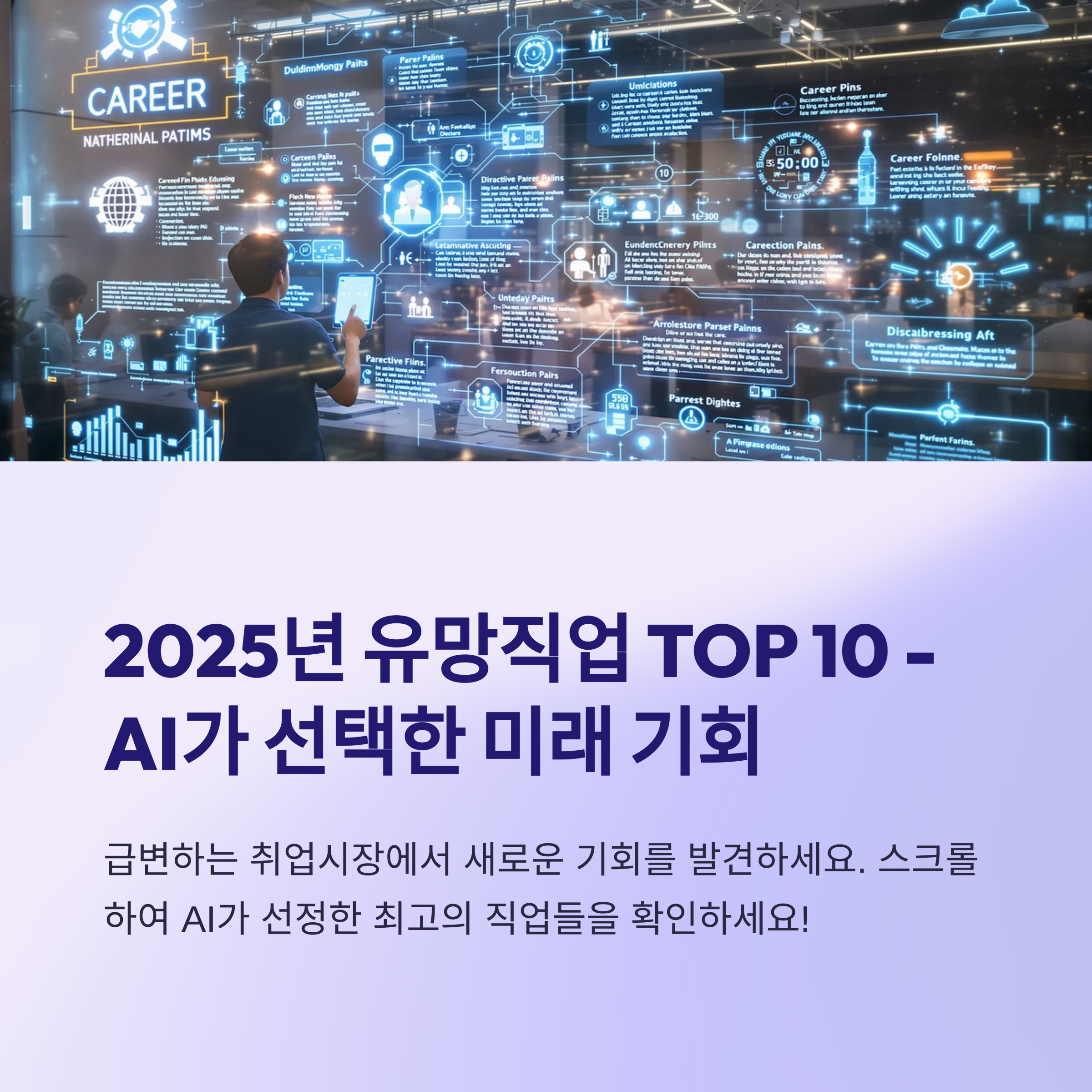 AI๊ฐ ์ ์ ํ 2025๋
๋ฏธ๋ ์ ๋ง์ง์
TOP 10, ๋น์ ์ ์๋ก์ด ๊ธฐํ๊ฐ ๋ ์ ์๋ค