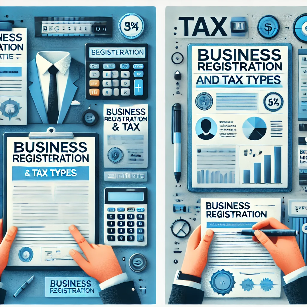 절세 전략을 계획하는 사업가의 모습