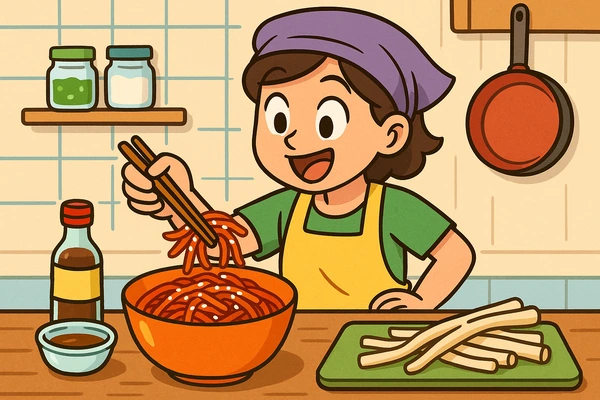 도라지무침 레시피와 맛있게 무치는 법8