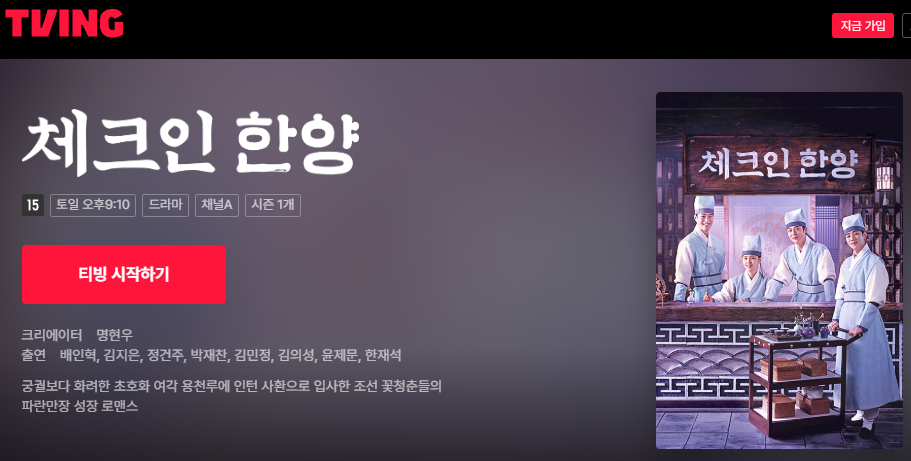 체크인 한양 ott