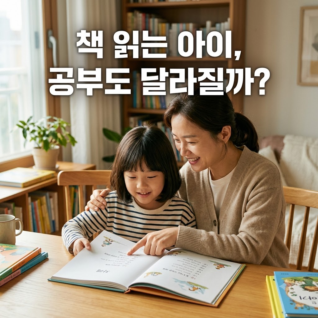 [자녀 교육] 책 많이 읽는 아이가 공부도 잘할까? 학업 성취도와 연결되는 독서 습관