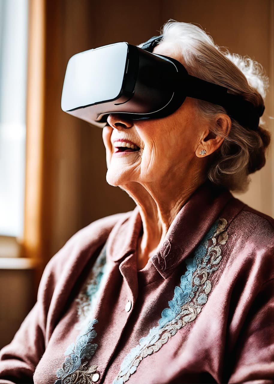 초고령사회, 가상현실(VR)로 즐기는 여가와 재활