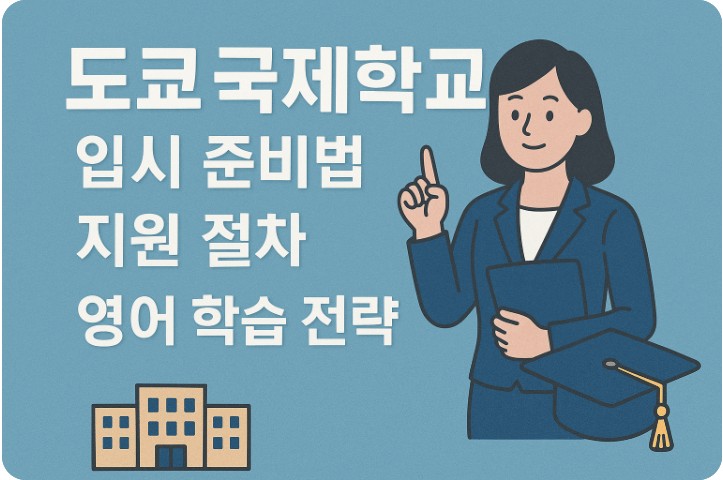 도쿄 국제학교 입시 준비법, 지원 절차, 영어 학습 전략 관련