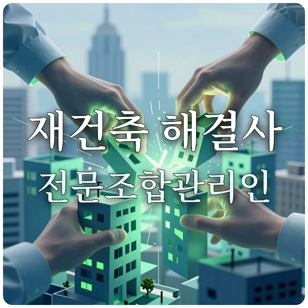 멈춰선 도시 재개발 단지를 해결하는 전문조합관리인의 역동적인 손길