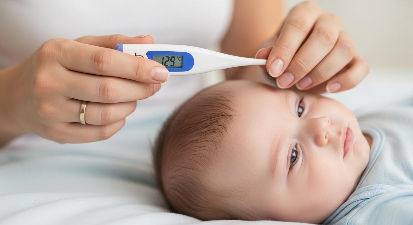 아기 열 재는 방법