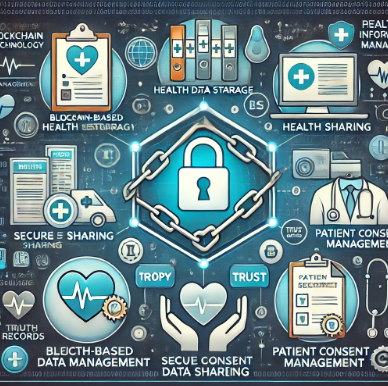 건강 정보 블록체인 기술 도입, 데이터 보안 & 신뢰성 강화 관련 사진