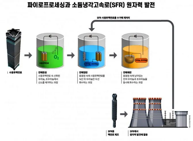 파이로프로세싱과 소듐냉각고속로 결합