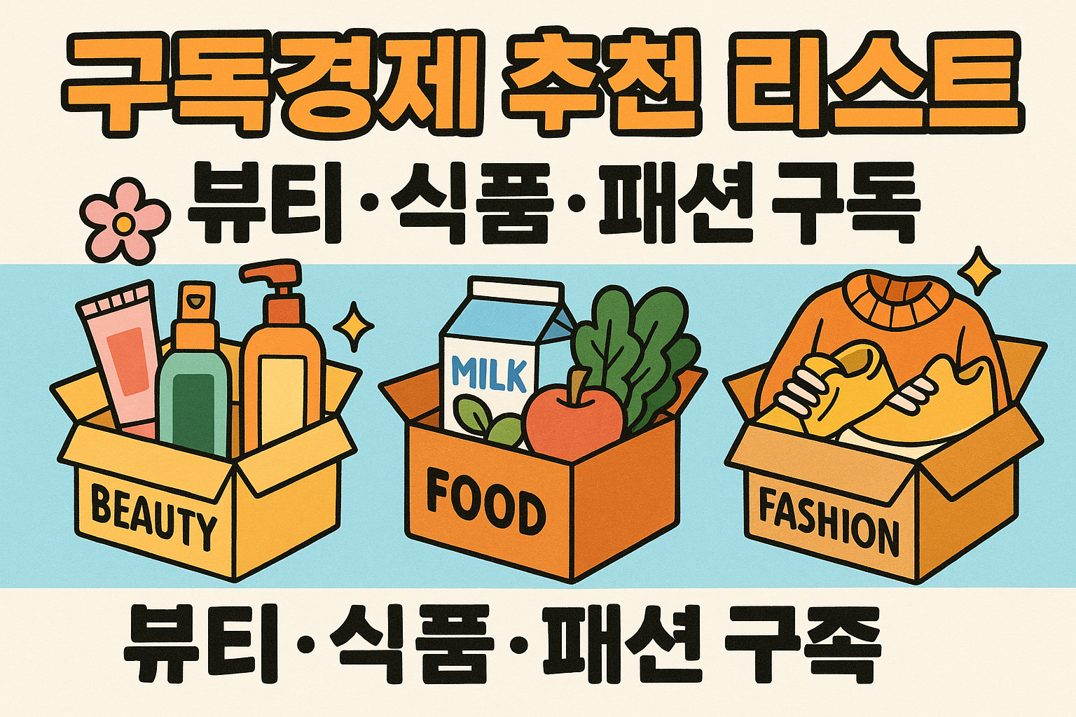 구독경제 추천 리스트 📦 뷰티·식품·패션 구독으로 똑똑하게 소비하기 관련사진